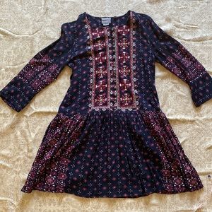 Anthropologie Drop Waist Dress